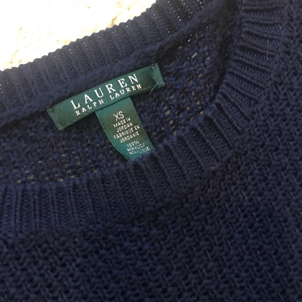Navy Ralph Lauren Sweater - Picture 3 of 6